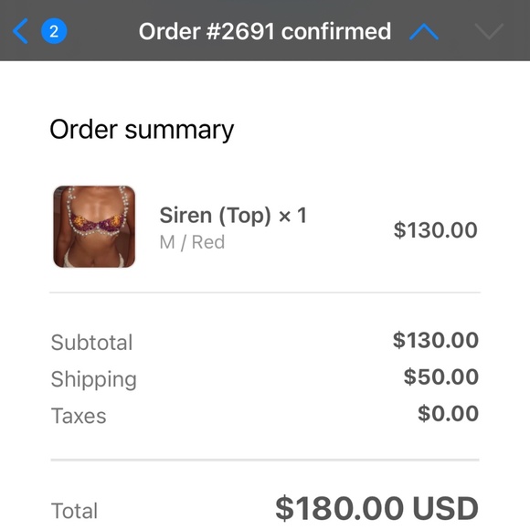 Chalay bikini top sequin - Picture 7 of 7